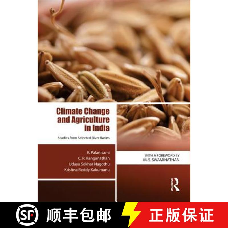 【3-4周达】Climate Change and Agriculture in India: Studies from Selected River Basins [9780415735995]