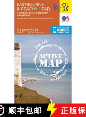 【3-4周达】Eastbourne & Beachy Head, Newhaven, Seaford, Hailsham & Heathfield [9780319469439]