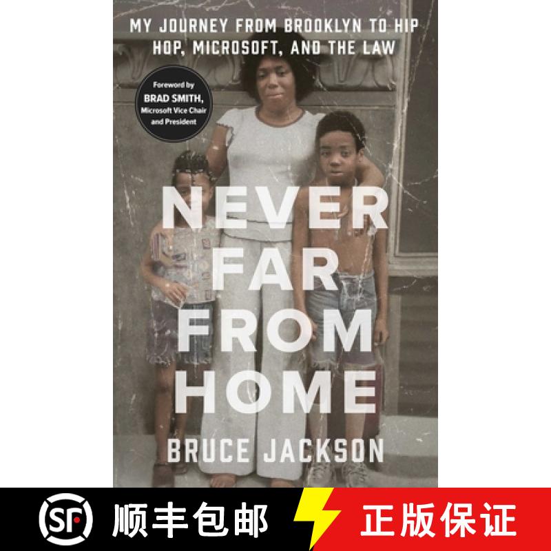 【3-4周达】Never Far from Home: My Journey from Brooklyn to Hip Hop, Microsoft, and the Law [9781982191153]