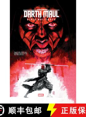 【3-4周达】Star Wars: Darth Maul - Black, White & Red Treasury Edition [9781302954932]