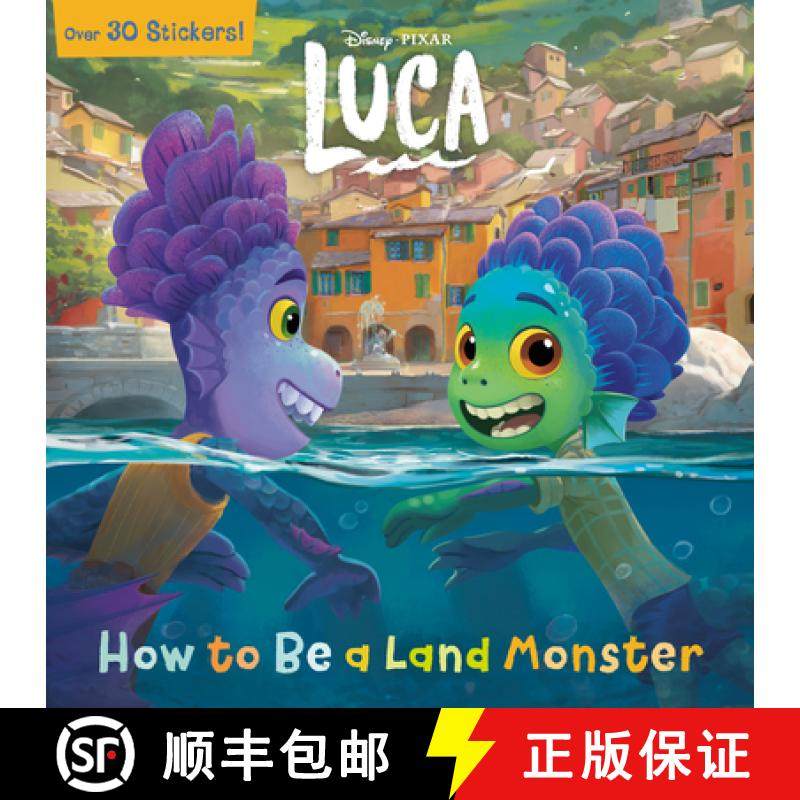 【3-4周达】How to Be a Land Monster (Disney/Pixar Luca) [9780736441995]