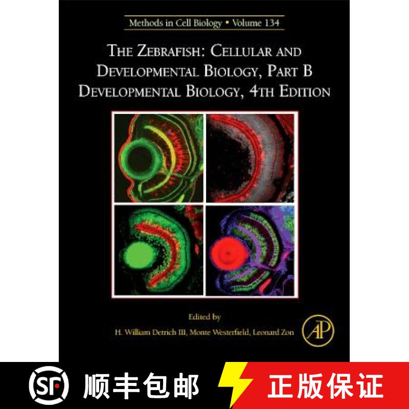 【3-4周达】The Zebrafish: Cellular and Developmental Biology, Part B Developmental Biology: Volume 134 [9780128050552]