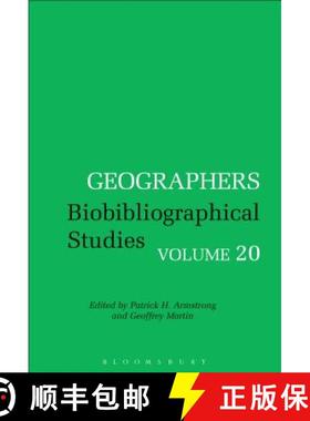 预订 Geographers: Biobibliographical Studies, Volume 20 [9780826449603]