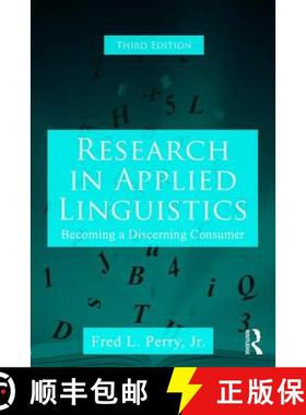 【3-4周达】Research in Applied Linguistics: Becoming a Discerning Consumer [9781138227767]