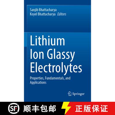 【3-4周达】Lithium Ion Glassy Electrolytes : Properties, Fundamentals, and Applications [9789811932717]
