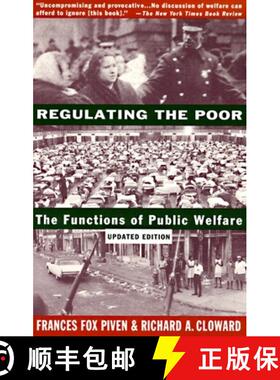 【3-4周达】Regulating the Poor: The Functions of Public Welfare [9780679745167]