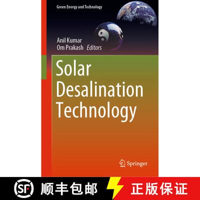 【3-4周达】Solar Desalination Technology [9789811368868]