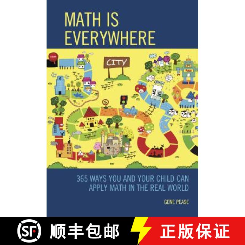 【3-4周达】Math Is Everywhere : 365 Ways You and Your Child Can Apply Math in the Real World [9781475830484]