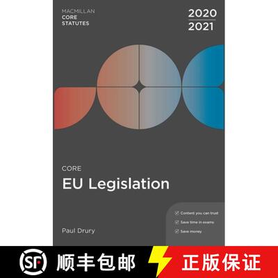 【3-4周达】Core EU Legislation 2020-21 [9781352010558]