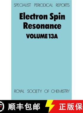 【3-4周达】Electron Spin Resonance : Volume 13A [9780851869018]
