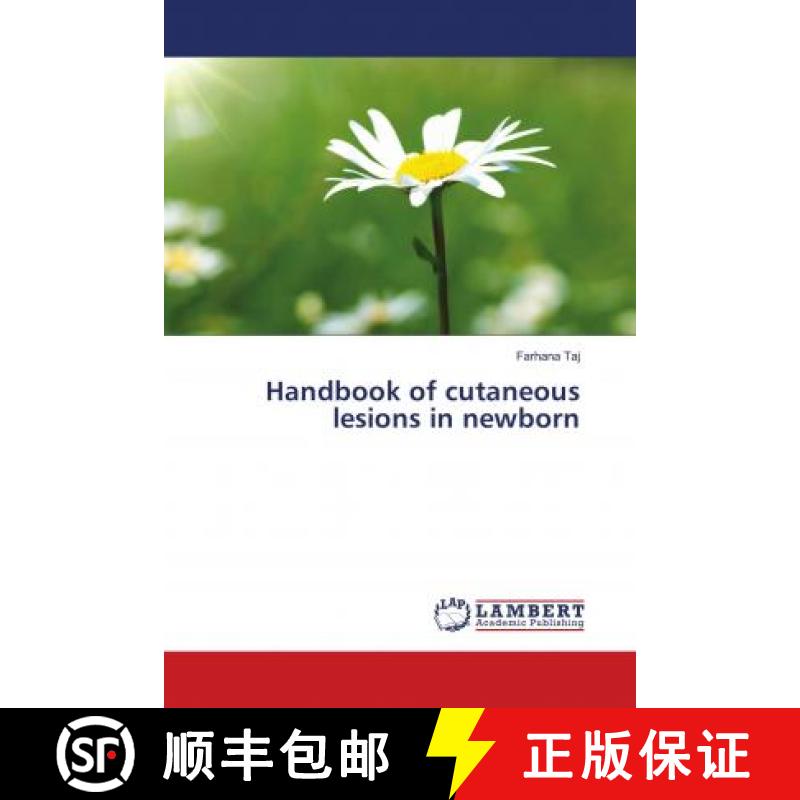 预订 Handbook of cutaneous lesions in newborn [9786139874798]