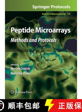 【3-4周达】Peptide Microarrays: Methods and Protocols [9781617796661]