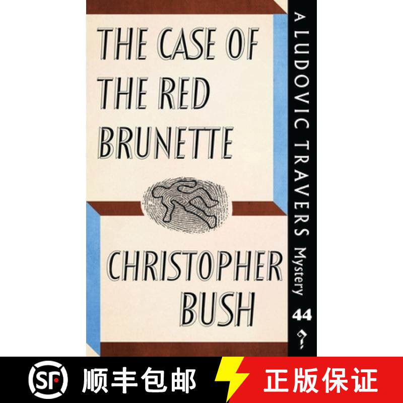 【3-4周达】The Case of the Red Brunette: A Ludovic Travers Mystery [9781913527075]