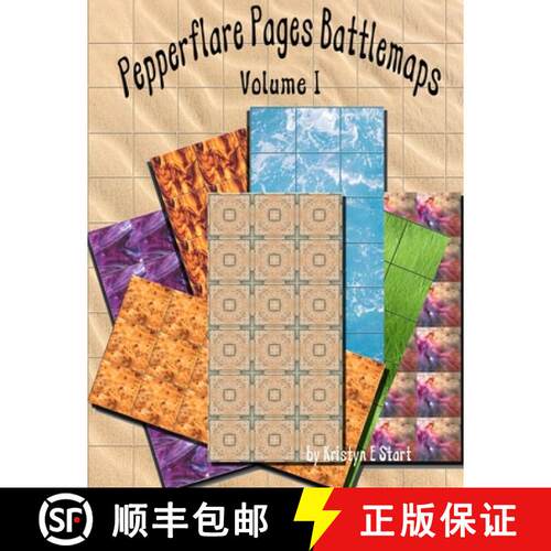 【3-4周达】Pepperflare Pages Battlemaps Volume I [9780359837007]