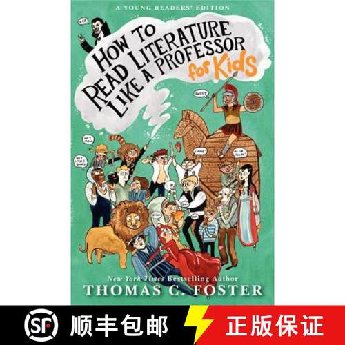 【3-4周达】How to Read Literature Like a Professor: For Kids [9780062200860]