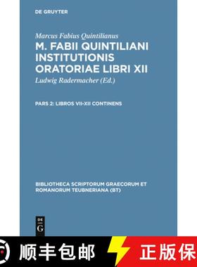 预订 Libros VII-XII Continens [9783111233277]