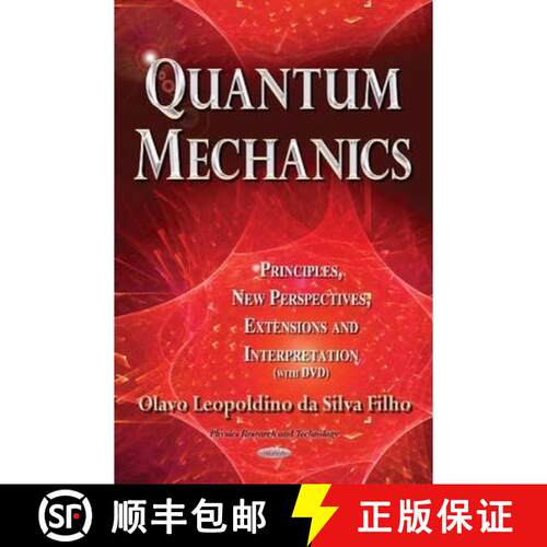 【3-4周达】精装 Quantum Mechanics: Principles, New Perspectives, Extensions and Interpretation (with ... [9781631174506]