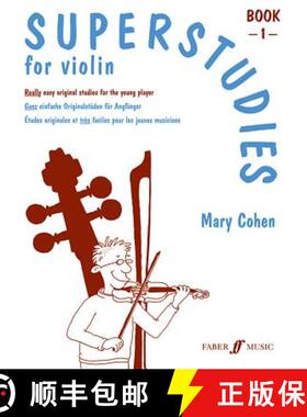 【3-4周达】Superstudies Violin Book 1: (Solo Violin) [9780571514212]