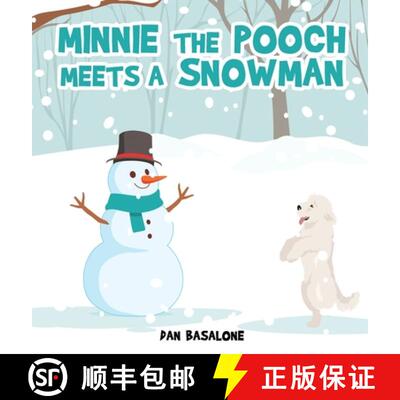 【3-4周达】精装 Minnie the Pooch Meets a Snowman [9781966840466]