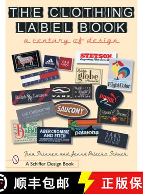 【3-4周达】Clothing Label Book: A Century of Design: A Century of Design [9780764317460]