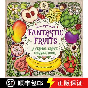 Grimal 9781623541415 4周达 Book Coloring Grove Fruits Fantastic