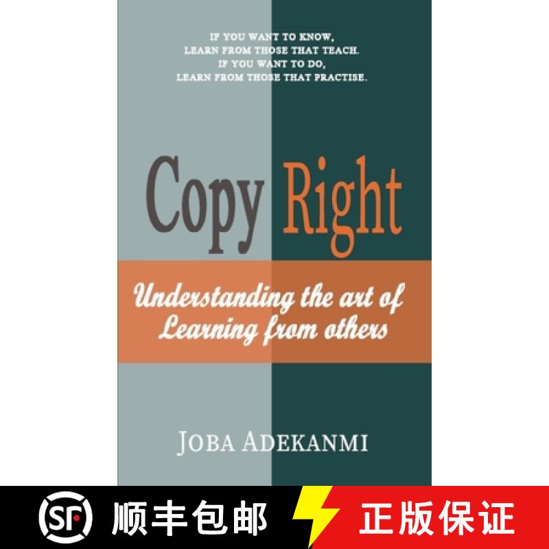 【3-4周达】Copy Right: Understanding the Art of Learning from Others [9781914528033]图片