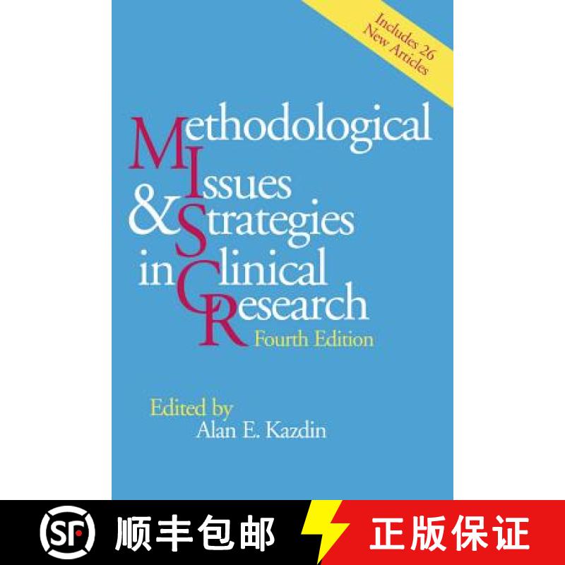 【3-4周达】Methodological Issues and Strategies in Clinical Research [9781433820915]