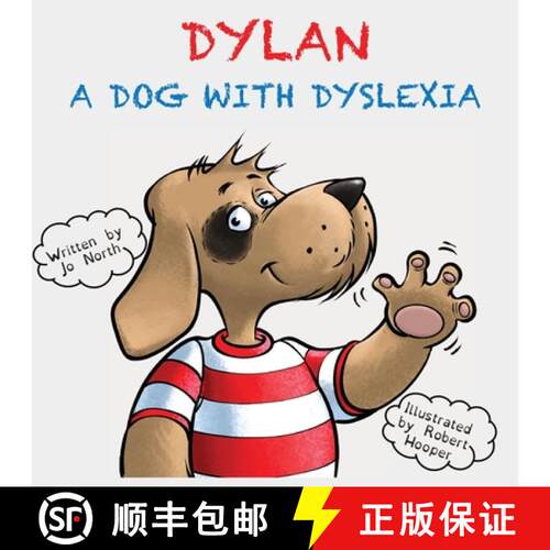 【3-4周达】Dylan a dog with dyslexia [9781800494800]