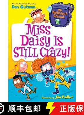 【3-4周达】My Weirdest School #5: Miss Daisy Is Still Crazy!: A Springtime Book For Kids [9780062284358]