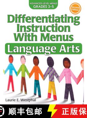 【3-4周达】Differentiating Instruction with Menus: Language Arts (2nd Ed.): Advanced Level Menus Grad... [9781618215406]