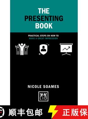 【3-4周达】The Presenting Book: Practical Steps on How to Make a Great Impression [9781912555710]