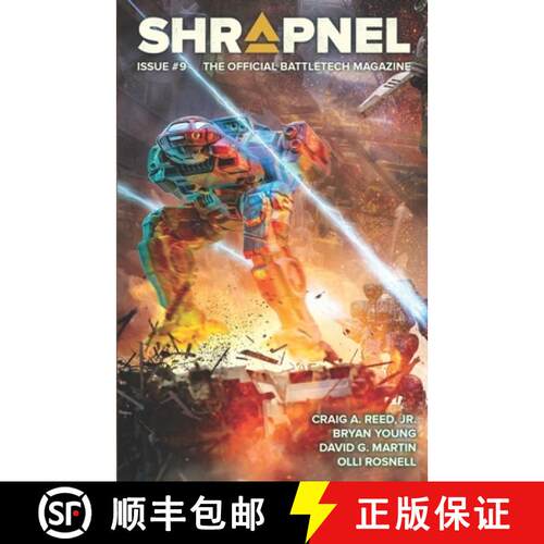 【3-4周达】BattleTech: Shrapnel, Issue #9 (The Official BattleTech Magazine) [9781638611806]