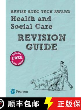 【3-4周达】Pearson REVISE BTEC Tech Award Health and Social Care Revision Guide inc online edition - ... [9781292245614]