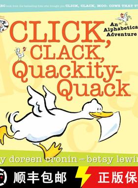 【3-4周达】Click, Clack, Quackity-Quack [9780689877155]