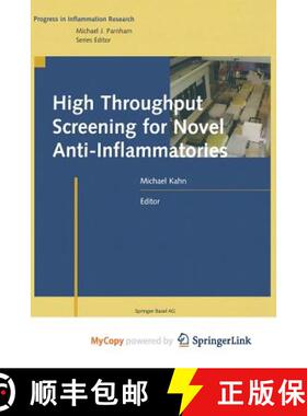 【3-4周达】High Throughput Screening for Novel Anti-Inflammatories [9783034884631]