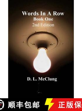 【3-4周达】Words In A Row: Book One: 2nd Edition [9780692285725]