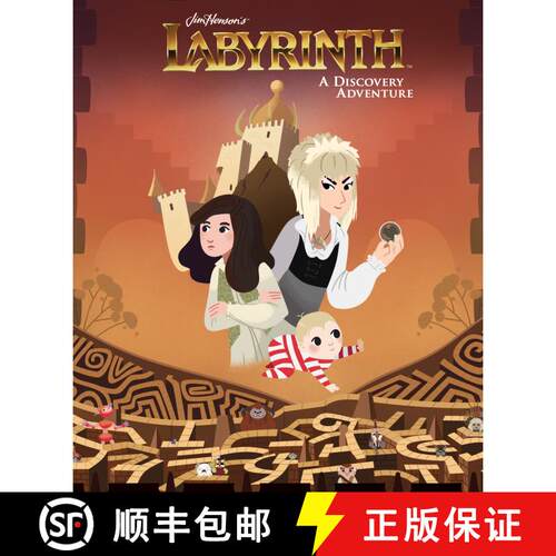 【3-4周达】精装 Jim Henson's Labyrinth: A Discovery Adventure [9781684152384]