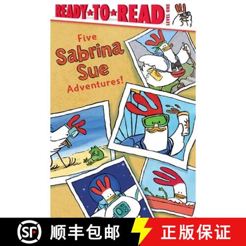 【3-4周达】Five Sabrina Sue Adventures!: Sabrina Sue Loves the City; Sabrina Sue Loves the Sea; Sabri... [9798347106523]