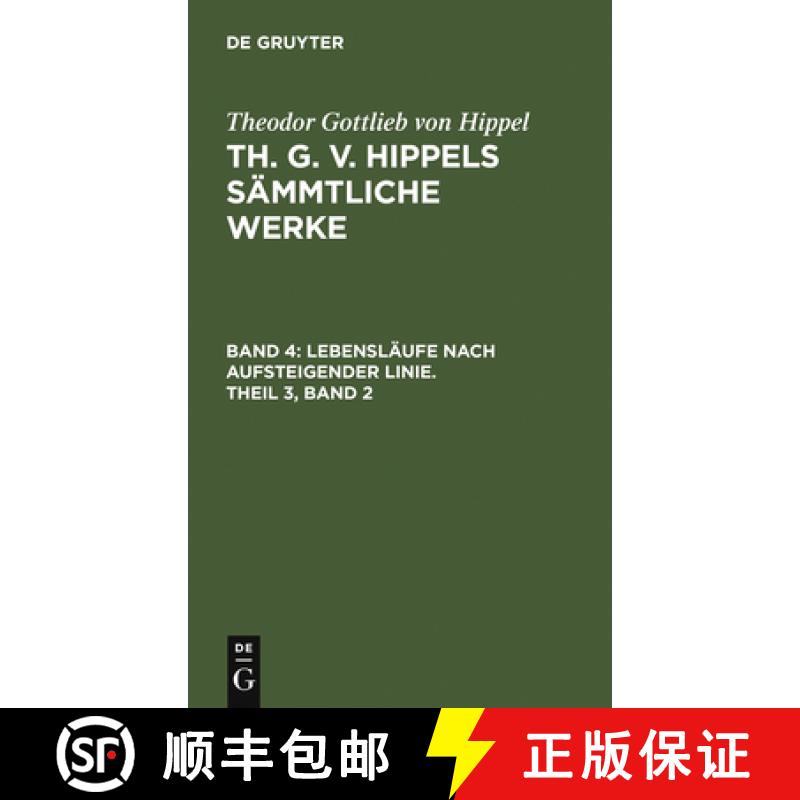 【3-4周达】Lebensläufe Nach Aufsteigender Linie, Theil 3, Band 2 [9783110076509]