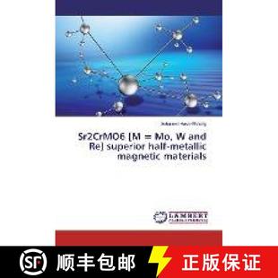 Sr2CrMO6 materials 预订 magnetic half superior and 9783330021242 metallic