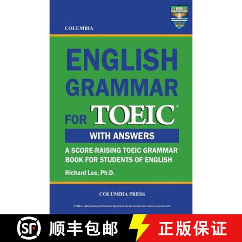 【3-4周达】Columbia English Grammar for TOEIC [9781927647059]