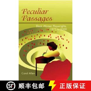 Playwrights Peculiar Black 9780820476209 预订 1875 Women Passages 2000