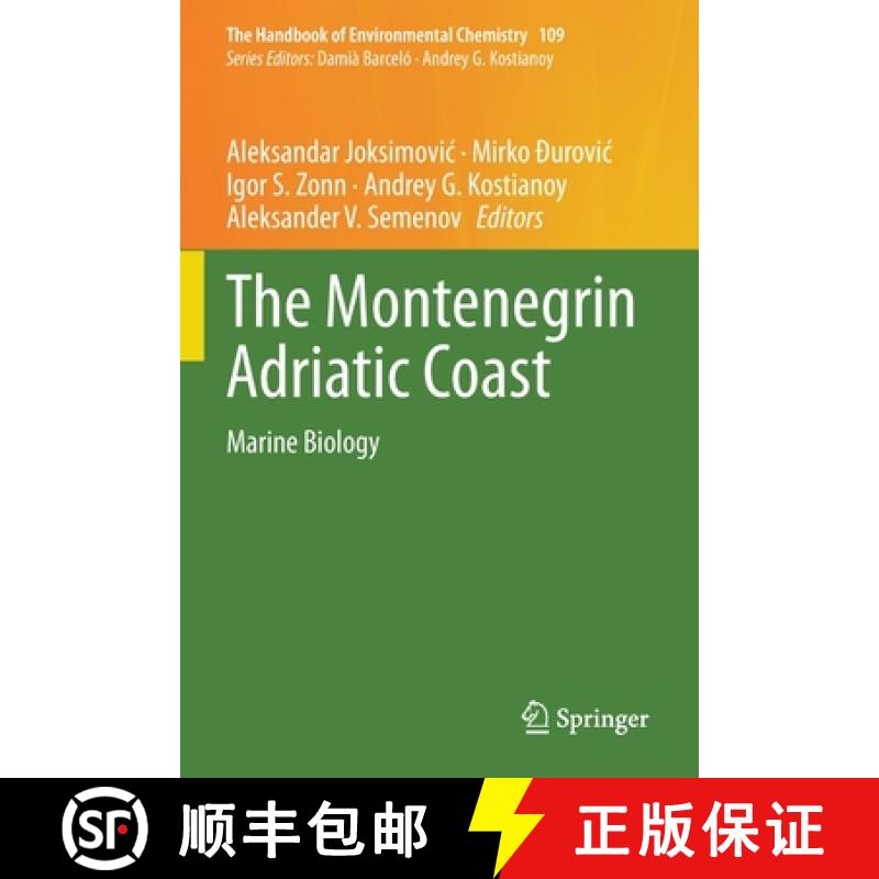 【3-4周达】The Montenegrin Adriatic Coast : Marine Biology [9783030775155]