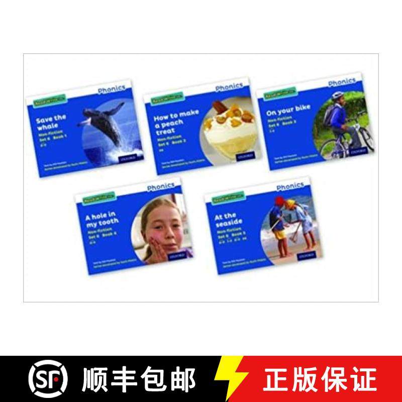 【3-4周达】Read Write Inc. Phonics: Blue Set 6 Non-fiction books (Mixed Pack of 5) [9780198373759]