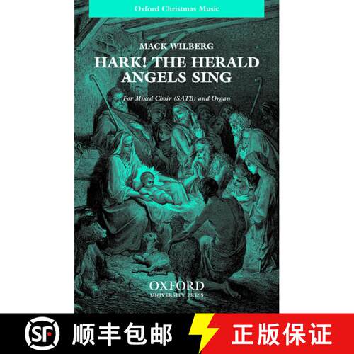 【3-4周达】Hark! the herald angels sing: Vocal score (Vocal score) [9780193864238]