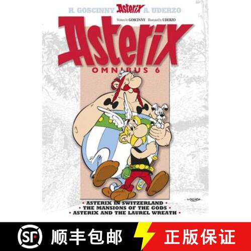 Asterix: Asterix Omnibus 6: Asterix in Switzerland, The Mansions of The Gods, Asterix and The Laurel ... [9781444004915]