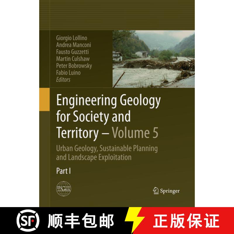 【3-4周达】Engineering Geology for Society and Territory - Volume 5: Urban Geology, Sustainable Plann... [9783319384207]