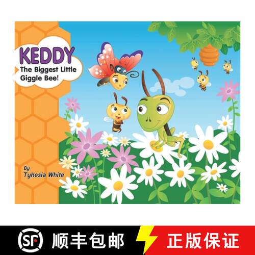 【3-4周达】精装 Keddy the Biggest Little Giggle Bee! [9781662464591]