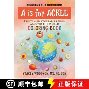 Ackee World Fruits for Coloring the and Book From Around 4周达 9798985637168 Vegetables