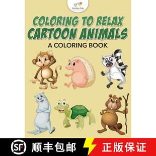 Cartoon 9781683773993 3周达 Book Animals Relax Coloring
